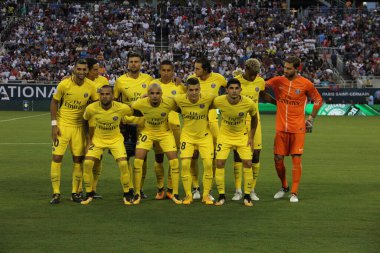 Paris Saint-Germain, Tottenham Hotspur 'a karşı 22 Temmuz 2017' de Orlando Florida 'daki Citrus Bowl' da.   