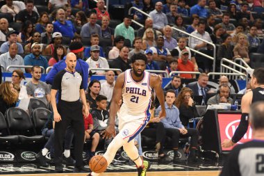 Orlando Magic, Philadelphia 76ers 'ı 25 Mart 2019' da Orlando Florida 'daki Amway Arena' da ağırlıyor.. 