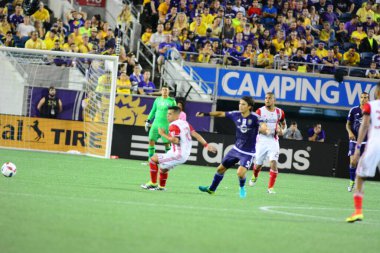 Orlando City SC, 18 Haziran 2016 'da Orlando Florida' daki Camp World Stadyumu 'nda San Jose Depremleri' ne ev sahipliği yaptı..