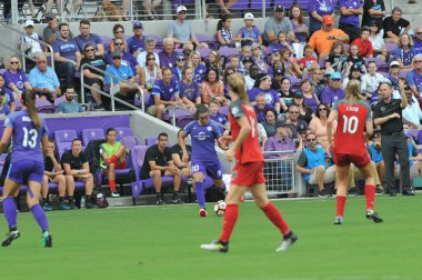 Orlando Pride, 23 Eylül 2017 'de Orlando City Stadyumu' nda Portland Thorns 'a ev sahipliği yaptı.. 
