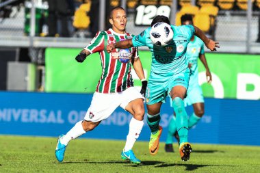 Fluminense, Florida Kupası 'nda 15 Ocak 2018' de Orlando Florida 'da oynanan Spektrum Stadyumu' nda Barcelona SC 'ye karşı..  