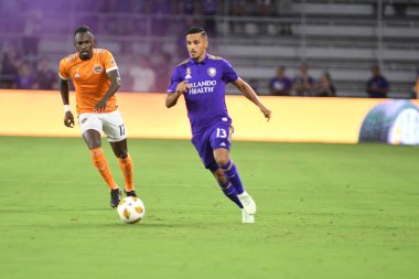 Orlando City SC, 22 Eylül 2018 'de Florida Exploria Stadyumu' nda Houston Dynamo 'yu ağırladı..