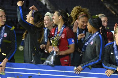 ABD, 7 Mart 2018 tarihinde Orlando City Stadyumu 'ndaki SheBelives Kupası' nda İngiltere ile karşı karşıya geldi..  