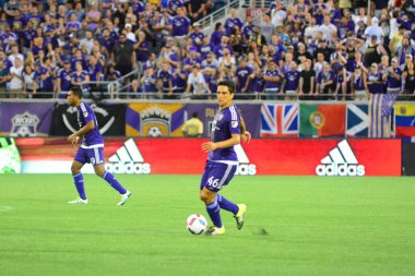 Orlando City, 24 Ağustos 2016 'da Orlando Florida' daki Kamp Dünyası Stadyumunda Toronto FC 'ye ev sahipliği yaptı..