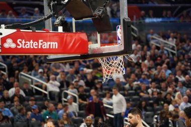 Orlando Magic, Atlanta Hawks 'ı 8 Şubat 2020' de Orlando Florida 'daki Amway Center' da ağırlıyor. 