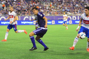 Orlando City, 24 Ağustos 2016 'da Orlando Florida' daki Kamp Dünyası Stadyumunda Toronto FC 'ye ev sahipliği yaptı..