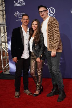 15 Ekim 2019 'da Nashville, Tennessee' deki Linbscome Üniversitesi 'nde verilen 50. GMA Dove Ödülleri sırasında kırmızı halı. 