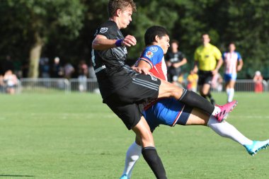 30 Temmuz 2019 'da Orlando Florida' daki Disney 'in Vahşi Spor Dünyası' nda düzenlenen MLS Allstar Haftası sırasında MLS Homegrown oyunu.