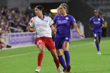 Orland Pride, 25 Ağustos 2018 'de Orlando Florida' daki Exploria Stadyumu 'nda Chicago Red Stars' a ev sahipliği yapıyor..  