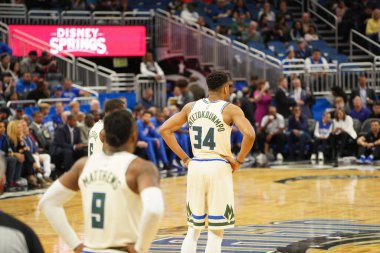 Orlando Magic, 8 Şubat 2020 tarihinde Orlando Florida 'daki Amway' de Milwaukee Bucks 'a ev sahipliği yaptı..  