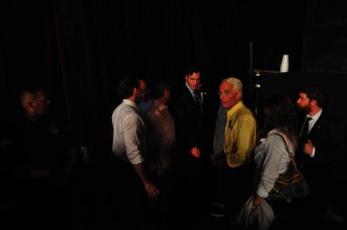 Şarkıcı Jon Bon Jovi, 5 Kasım 2016 'da St. Petersburg Florida' da Devlet Street Theater in Support of HIllary Clinton 'ın Başkan İhalesi' nde sahne alıyor.