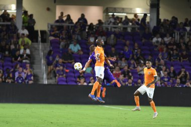Orlando City SC, 22 Eylül 2018 'de Florida Exploria Stadyumu' nda Houston Dynamo 'yu ağırladı..
