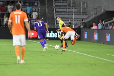 Orlando City SC, 22 Eylül 2018 'de Florida Exploria Stadyumu' nda Houston Dynamo 'yu ağırladı.. 