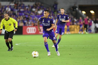 Orlando City SC, 22 Eylül 2018 'de Florida Exploria Stadyumu' nda Houston Dynamo 'yu ağırladı..
