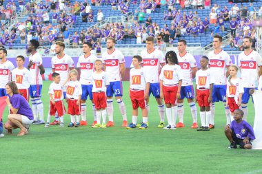 Orlando City, 24 Ağustos 2016 'da Orlando Florida' daki Kamp Dünyası Stadyumunda Toronto FC 'ye ev sahipliği yaptı..