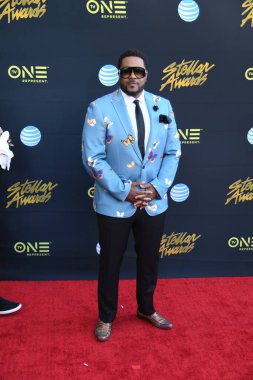 24 Mart 2018 Cumartesi günü Las Vegas 'taki Orleans Resort' ta düzenlenen 33. Yıldız Ödülleri Kırmızı Halı sırasında ünlüler. 