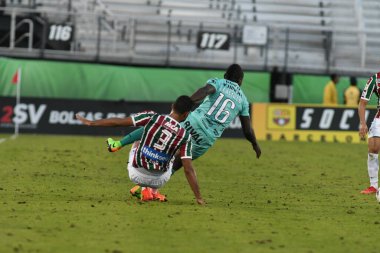 Fluminense, Florida Kupası 'nda 15 Ocak 2018' de Orlando Florida 'da oynanan Spektrum Stadyumu' nda Barcelona SC 'ye karşı..
