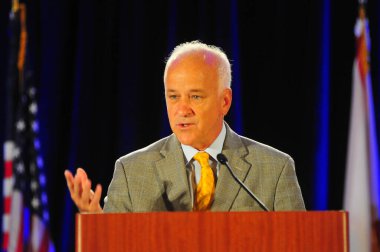 Florida Valisi Rick Scott 13 Ekim 2015 'te Orlando Florida' daki İnanç Sempozyumu 'nda konuşma yapacak. Fotoğraf: Marty Jean-Louis