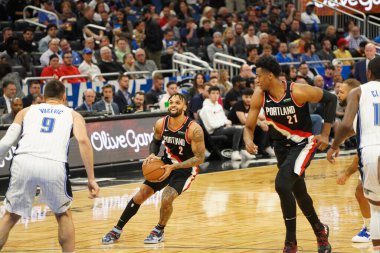 Orlando Magic 2 Mart 2020 tarihinde Orlando Florida 'daki Amway Center' da Portland Trailblazers 'a ev sahipliği yaptı.. 