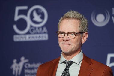 15 Ekim 2019 'da Nashville, Tennessee' deki Linbscome Üniversitesi 'nde verilen 50. GMA Dove Ödülleri sırasında kırmızı halı. 