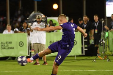 30 Temmuz 2019 'da Orlando Florida' da Disney 'in Vahşi Spor Dünyası' nda MLS All-Star Yetenek Yarışması. 