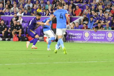 Orlando City 26 Temmuz 2018 'de Florida Exploria Stadyumu' nda NYC FC 'ye ev sahipliği yaptı. Fotoğraf: Marty Jean-Louis
