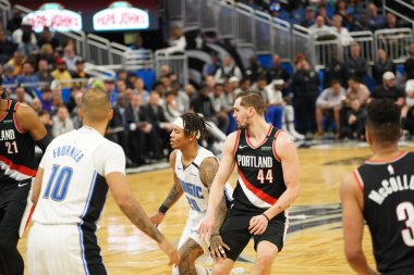 Orlando Magic 2 Mart 2020 tarihinde Orlando Florida 'daki Amway Center' da Portland Trailblazers 'a ev sahipliği yaptı..  