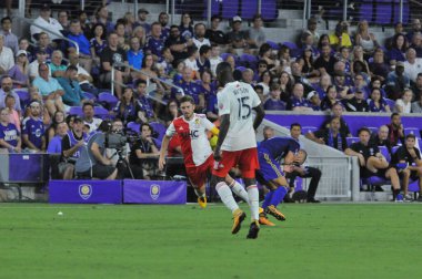 Orlando City 27 Eylül 2017 'de Orlando City Stadyumu' nda New England Devrimi 'ne ev sahipliği yaptı.. 