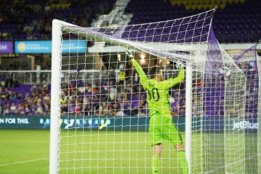 Orlando City SC, 19 Haziran 2019 Çarşamba günü Orlando 'daki Exploria Stadyumu' nda düzenlenen ABD Açık Kupası sırasında New England Devrimi 'ne ev sahipliği yaptı.