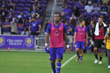 Orlando City 26 Ağustos 2017 'de Orlando City Stadyumu' nda Vancouver Whitecaps 'a ev sahipliği yaptı..  