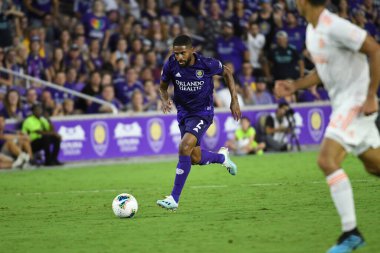 Orlando City SC, 6 Ağustos Salı günü Orlando Florida 'daki Exploria Stadyumu' nda oynanan ABD Kupası sırasında Atlanta United FC 'ye ev sahipliği yaptı..