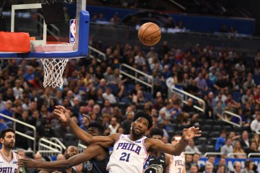 Orlando Magic, Philadelphia 76ers 'ı 14 Kasım 2018' de Orlando Florida 'daki Amway Center' da ağırlıyor..