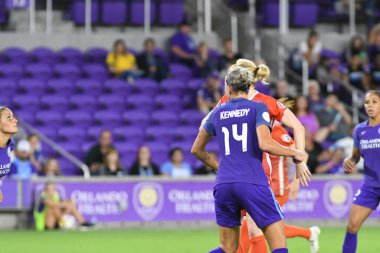 Orlando Pride 28 Haziran 2018 'de Orlando City Stadyumu' nda Houston Dash 'e ev sahipliği yaptı..  