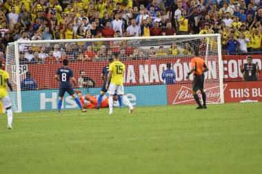 ABD Kolombiya 'ya karşı Raymond James Stadyumu' nda 11 Ekim 2018 'de.  