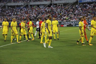 Paris Saint-Germain, Tottenham Hotspur 'a karşı 22 Temmuz 2017' de Orlando Florida 'daki Citrus Bowl' da.   