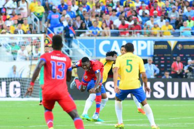 Brezilya, 8 Haziran 2016 tarihinde Orlando Florida 'daki Copa America Centenario' da Haiti ile karşılaştı..