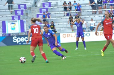 Orlando Pride, 23 Eylül 2017 'de Orlando City Stadyumu' nda Portland Thorns 'a ev sahipliği yaptı.. 