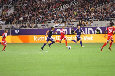 Orlando City SC, 8 Mayıs 2015 'te Florida' daki Kamp Dünyası Stadyumu 'nda Los Angeles Galaksisi' ne ev sahipliği yaptı.. 