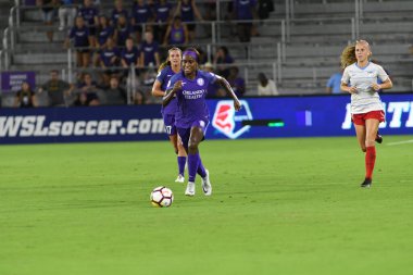 Orland Pride, 25 Ağustos 2018 'de Orlando Florida' daki Exploria Stadyumu 'nda Chicago Red Stars' a ev sahipliği yapıyor..  