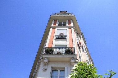 Güzel Paris Şehri Fransa 19 Mayıs 2014.  