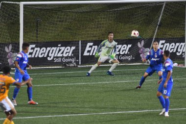 Atlanta United sunucusu Tigres & MLS Homegrown takımları 31 Temmuz 2018 'de Atlanta, Georgia' da düzenlenen MLS All Star haftasında.