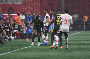 1 Ağustos 2018 tarihinde Atlanta 'daki Mercedez Benz Stadyumu' nda tüm yıldızlar Juventus 'a karşı..  