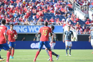 Kosta Rika, Copa America Centenario sırasında Paraguay ile Orlando Florida 'daki Dünya Kampı Stadyumu' nda karşılaştı..