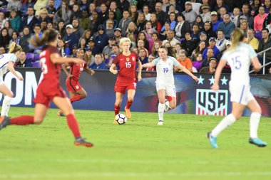 ABD, 7 Mart 2018 tarihinde Orlando City Stadyumu 'ndaki SheBelives Kupası' nda İngiltere ile karşı karşıya geldi..