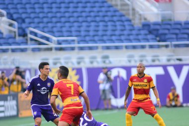 Orlando City SC, 29 Haziran 2016 'da Orlando Florida' daki Kamp Dünyası Stadyumu 'nda Fort Lauderdale Strikers' a ev sahipliği yaptı..