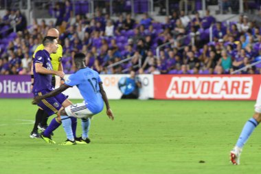 Orlando City 26 Temmuz 2018 'de Florida Exploria Stadyumu' nda NYC FC 'ye ev sahipliği yaptı. Fotoğraf: Marty Jean-Louis