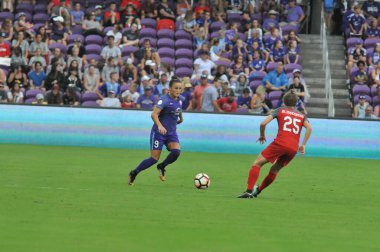 Orlando Pride, 23 Eylül 2017 'de Orlando City Stadyumu' nda Portland Thorns 'a ev sahipliği yaptı.. 
