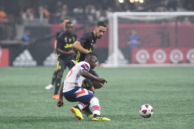 1 Ağustos 2018 tarihinde Atlanta 'daki Mercedez Benz Stadyumu' nda tüm yıldızlar Juventus 'a karşı..  