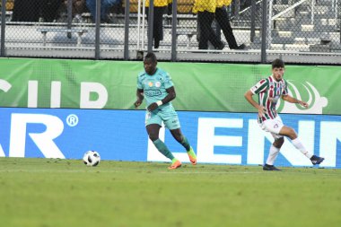 Fluminense, Florida Kupası 'nda 15 Ocak 2018' de Orlando Florida 'da oynanan Spektrum Stadyumu' nda Barcelona SC 'ye karşı..