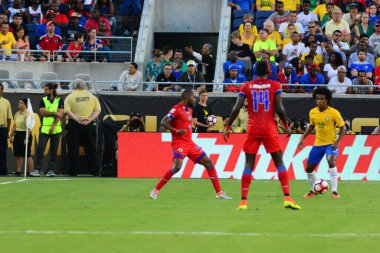 Brezilya, 8 Haziran 2016 tarihinde Orlando Florida 'daki Copa America Centenario' da Haiti ile karşılaştı..
